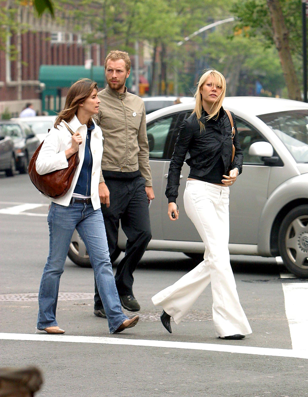 GWYNETH PALTROW AND CHRIS MARTIN IN NEW YORK, AMERICA - 10 MAY 2003