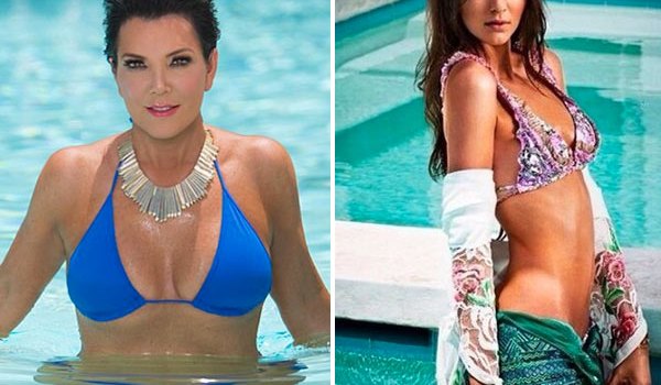 Kris Jenner Kendall Jenner Bikini