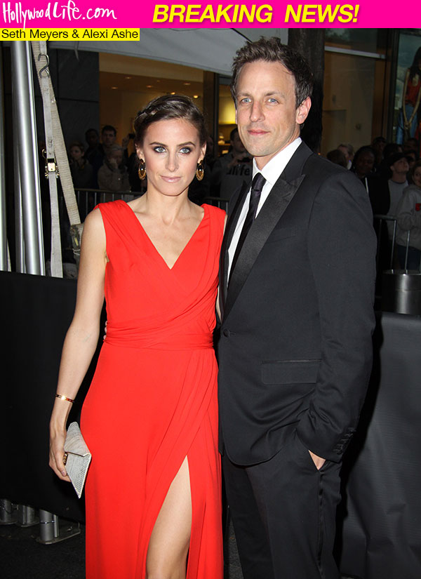 Alexi Ashe Seth Meyers Married