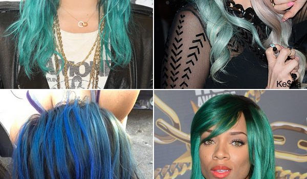 Stars With Blue Hair