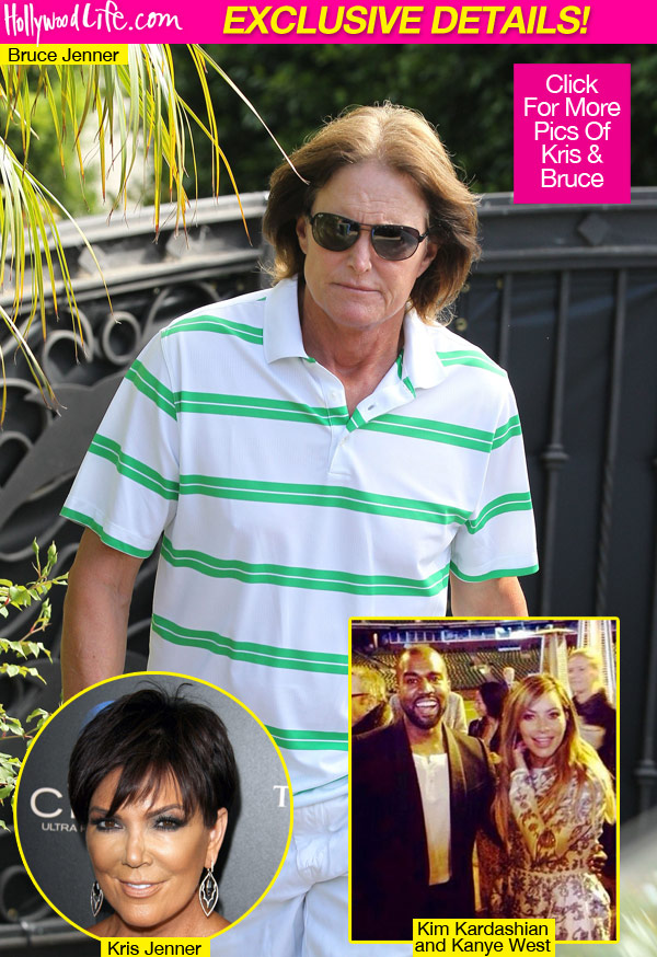 Bruce Jenner Not At Kim Kardashian Engagement