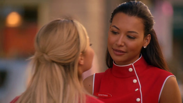 Glee Dani Santana Kiss