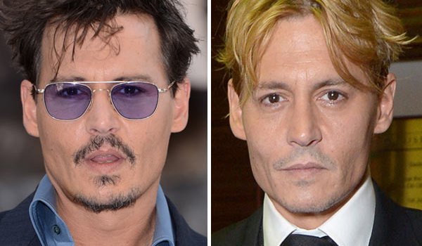 Johnny Depp Blond Hair
