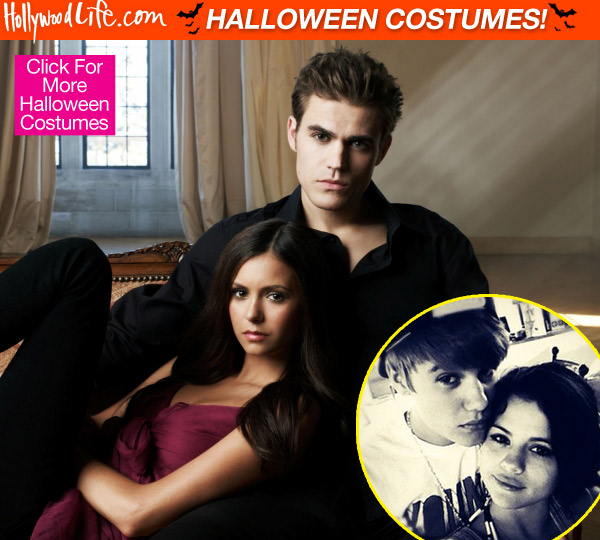 Nina Dobrev Selena Gomez Halloween