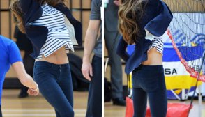 Kate Middleton Flat Stomach