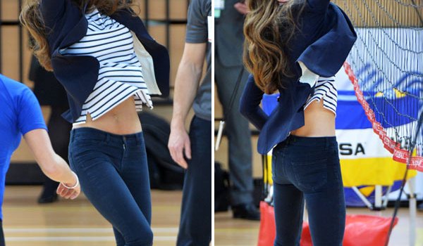 Kate Middleton Flat Stomach