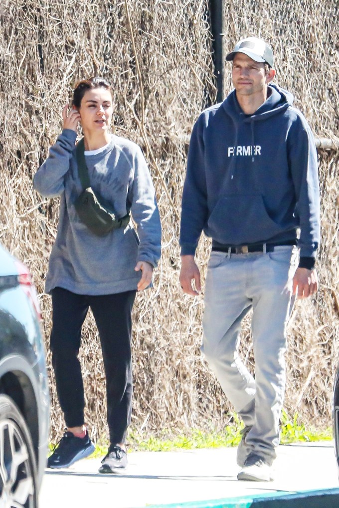 Ashton & Mila Enjoy Bel Aire Walk