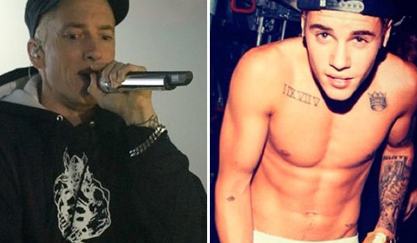 Eminem Disses Justin Bieber Evil Twin