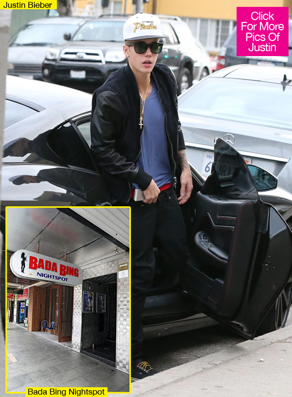 Justin Bieber Strip Club