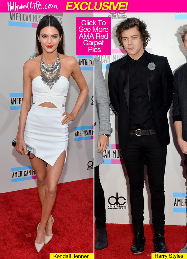 Kendall Jenner Hugs Harry Styles