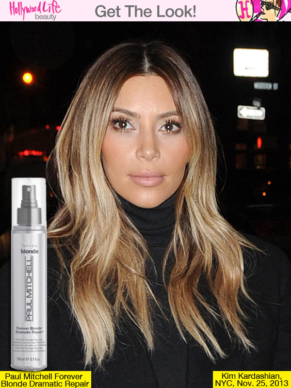 Kim Kardashian Blonde Hair