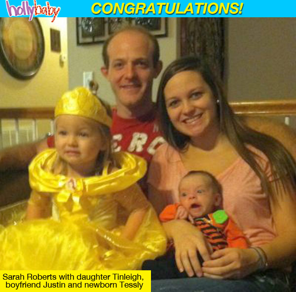 Sarah Roberts Second Baby