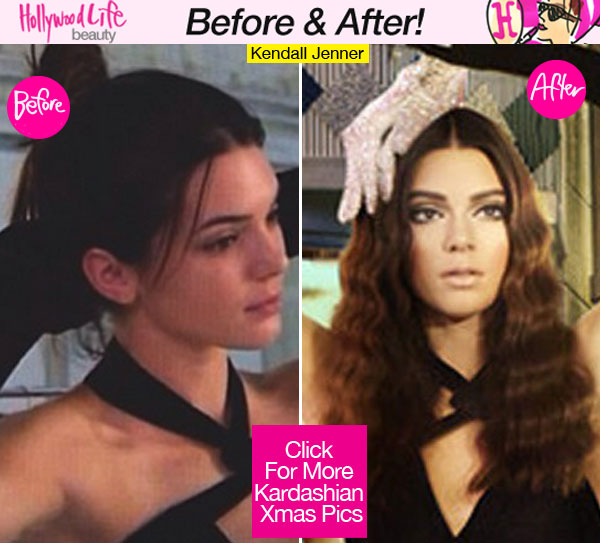 Kendall Jenner Kardashian Christmas Card