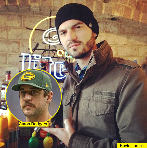 Aaron Rodgers kevin Lanflisi Gay