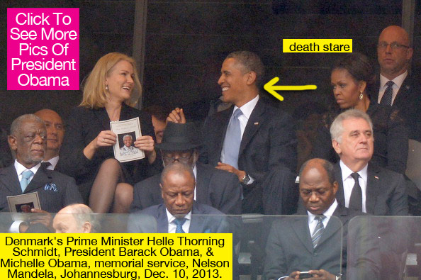 President Obama Flirting