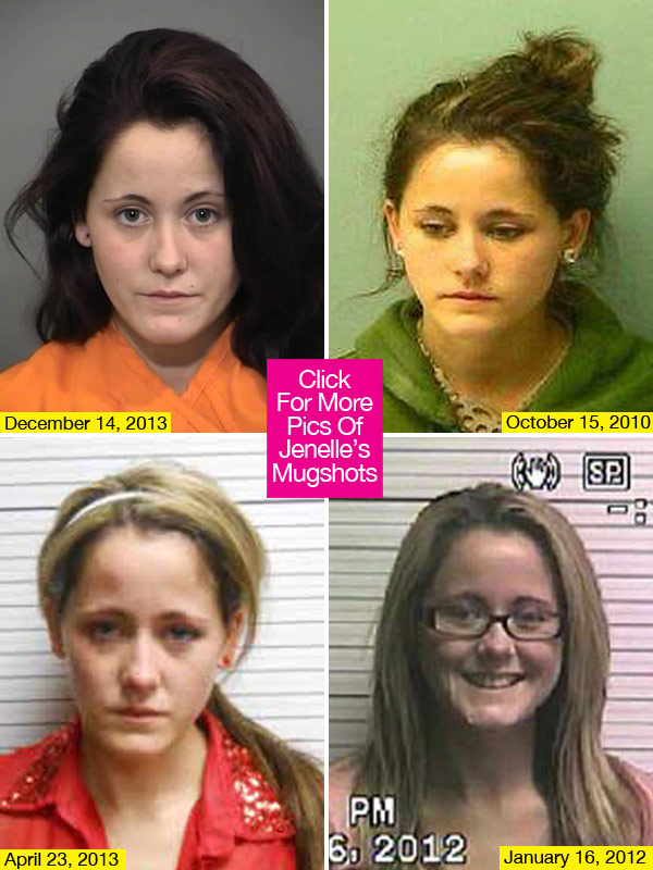 Jenelle Evans Mugshots
