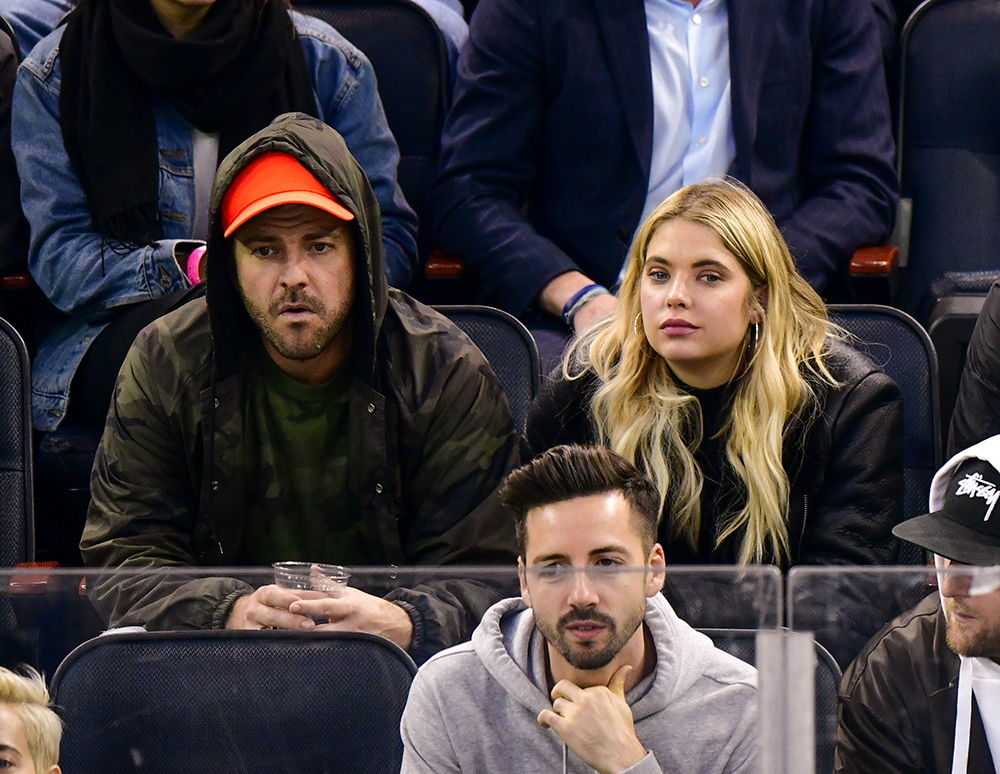 Celebrities at Boston Bruins v New York Rangers, NHL ice hockey match, Madison Square Garden, New York, USA - 08 Nov 2017