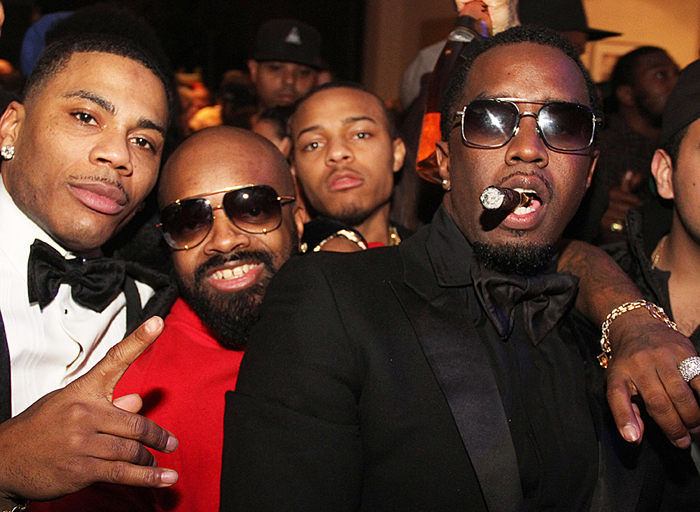 Nelly, Jermaine Dupri, Bow Wow and Sean Combs
56th Annual Grammy Awards, Meek Mill After Party, Los Angeles, America - 26 Jan 2014