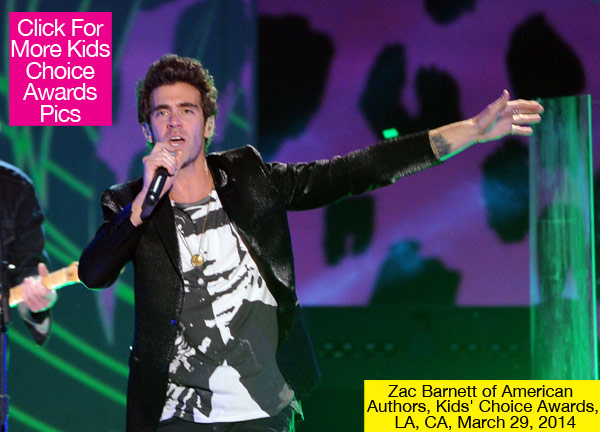 American Authors Kids Choice Awards Performance