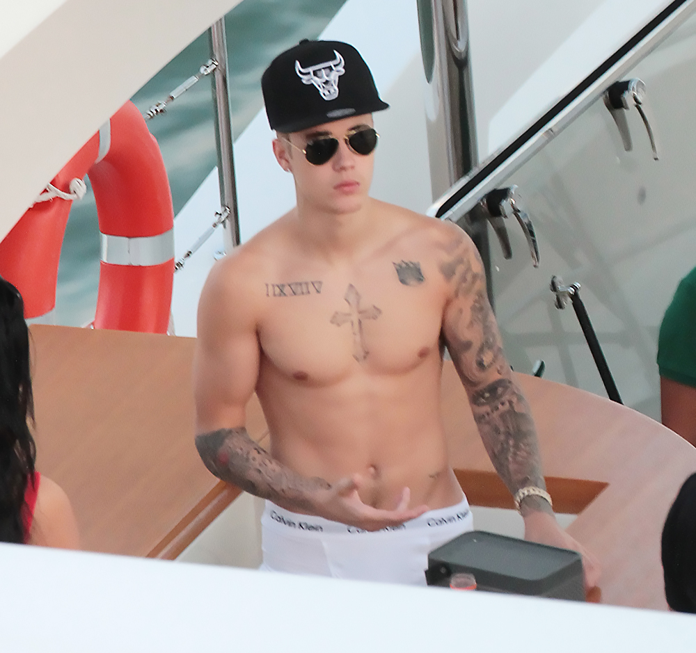 Justin Bieber and Khalil Sharieff spend 4th of July weekend celebrating on a yacht in Miami Beach