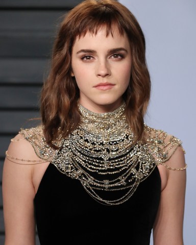 Emma Watson
Vanity Fair Oscar Party, Arrivals, Los Angeles, USA - 04 Mar 2018