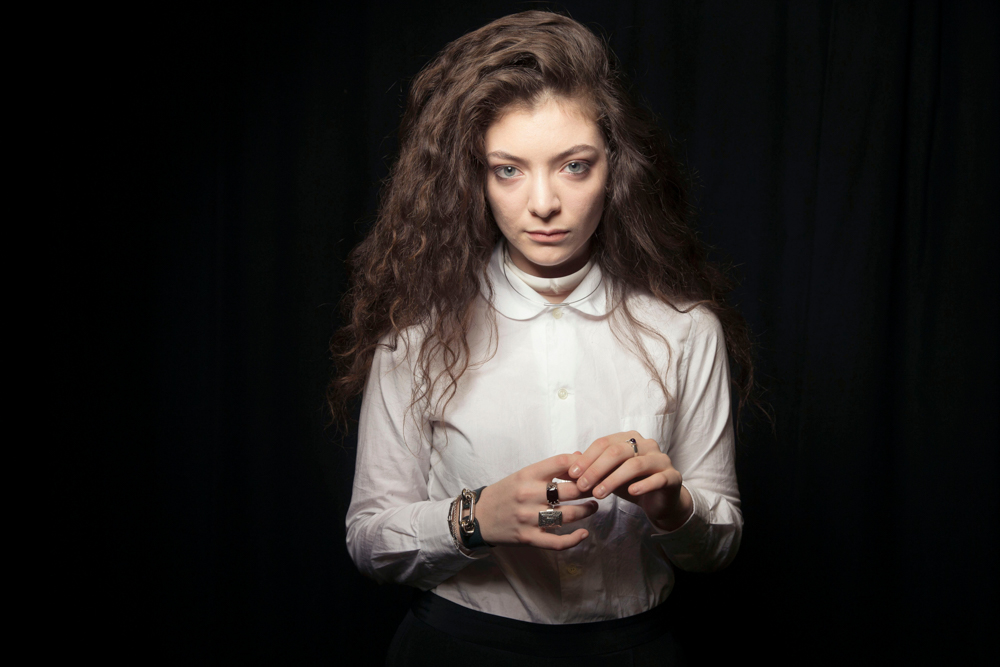 New Zealand singer Lorde poses for a portrait in New York. The 17-year-old singer has been anointed to the lofty position of pop's newest princess thanks to her astute hit song, 'Royals.âMusic-Lorde, New York, USA