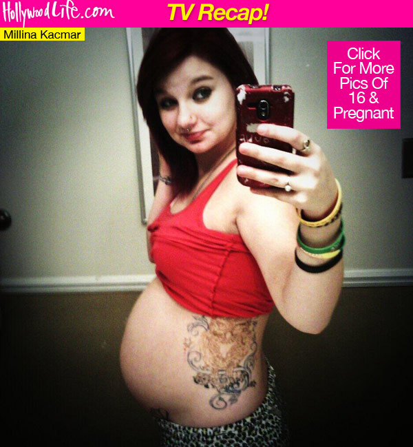 16 Pregnant Millina Trevor Baby Kayden
