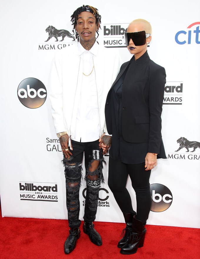 Wiz & Amber Attend The 2014 Billboard Music Awards