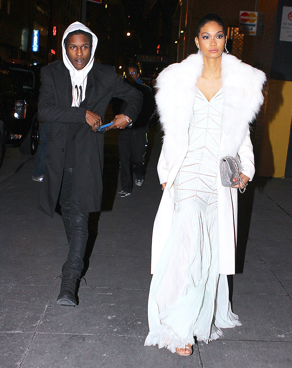 Asap Rocky was spotted out with girlfriend Chanel Iman on a NYC date night

Pictured: Asap rocky,chanel iman,Asap rocky
chanel iman
Ref: SPL657675 251113 NON-EXCLUSIVE
Picture by: SplashNews.com

Splash News and Pictures
USA: +1 310-525-5808
London: +44 (0)20 8126 1009
Berlin: +49 175 3764 166
photodesk@splashnews.com

World Rights