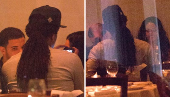 Rihanna Drake Date Giorgio Baldi