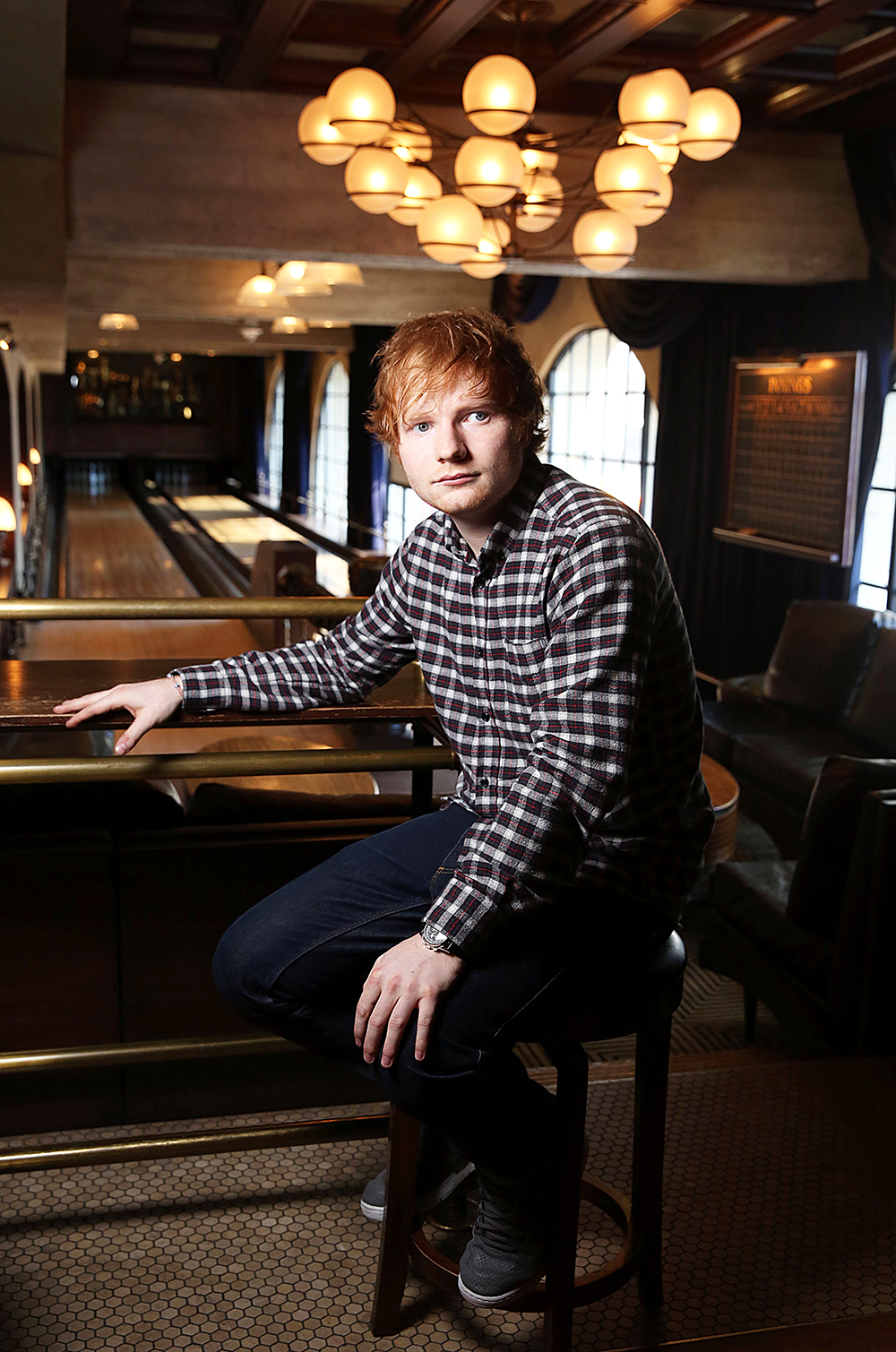 Ed Sheeran Portrait Session, Los Angeles, USA