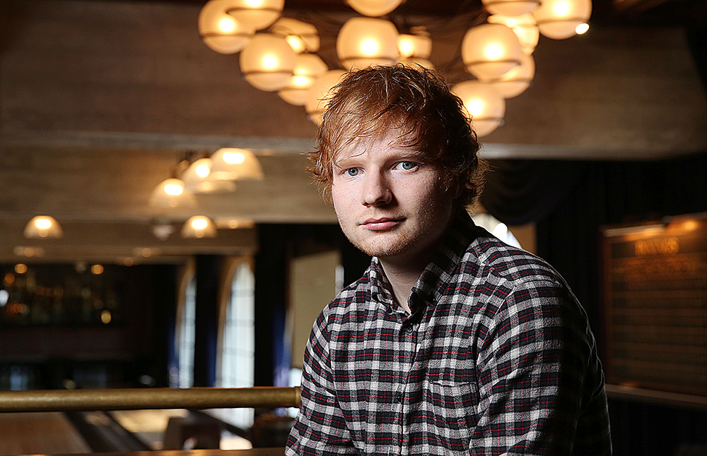 Ed Sheeran Portrait Session, Los Angeles, USA