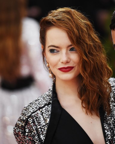 Emma Stone and Nicolas Ghesquierre
Costume Institute Benefit celebrating the opening of Camp: Notes on Fashion, Arrivals, The Metropolitan Museum of Art, New York, USA - 06 May 2019