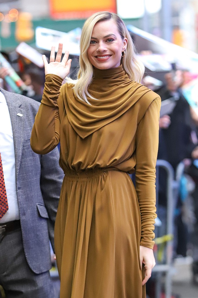 Margot Robbie Visits ‘Good Morning America’