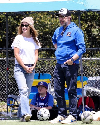 Los Angeles, CA  - Ex couple and proud parents Jason Sudeikis and Olivia Wilde put their differences aside to watch their son Otis play soccer in Los Angeles. The once feuding stars even shared a hug while arriving at the match!

Pictured: Jason Sudeikis, Olivia Wilde

BACKGRID USA 6 MAY 2023 

USA: +1 310 798 9111 / usasales@backgrid.com

UK: +44 208 344 2007 / uksales@backgrid.com

*UK Clients - Pictures Containing Children
Please Pixelate Face Prior To Publication*