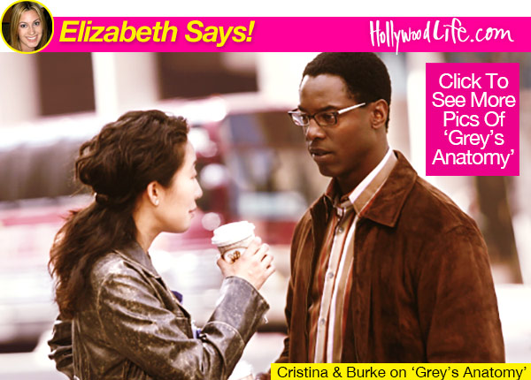 Grey's Anatomy Cristina Burke