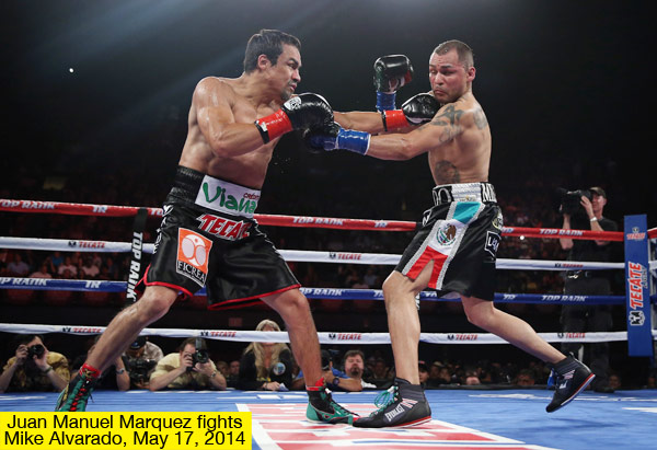 Juan Manuel Marquez Mike Alvarado Defeated