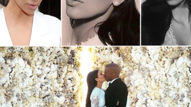 Kim Kardashian Wedding Day Hair