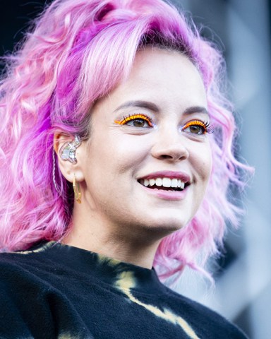 Lily Allen
Way Out West, Gothenburg, Sweden - 10 Aug 2018