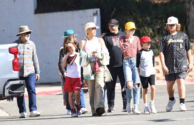 Gwen Stefani & Family