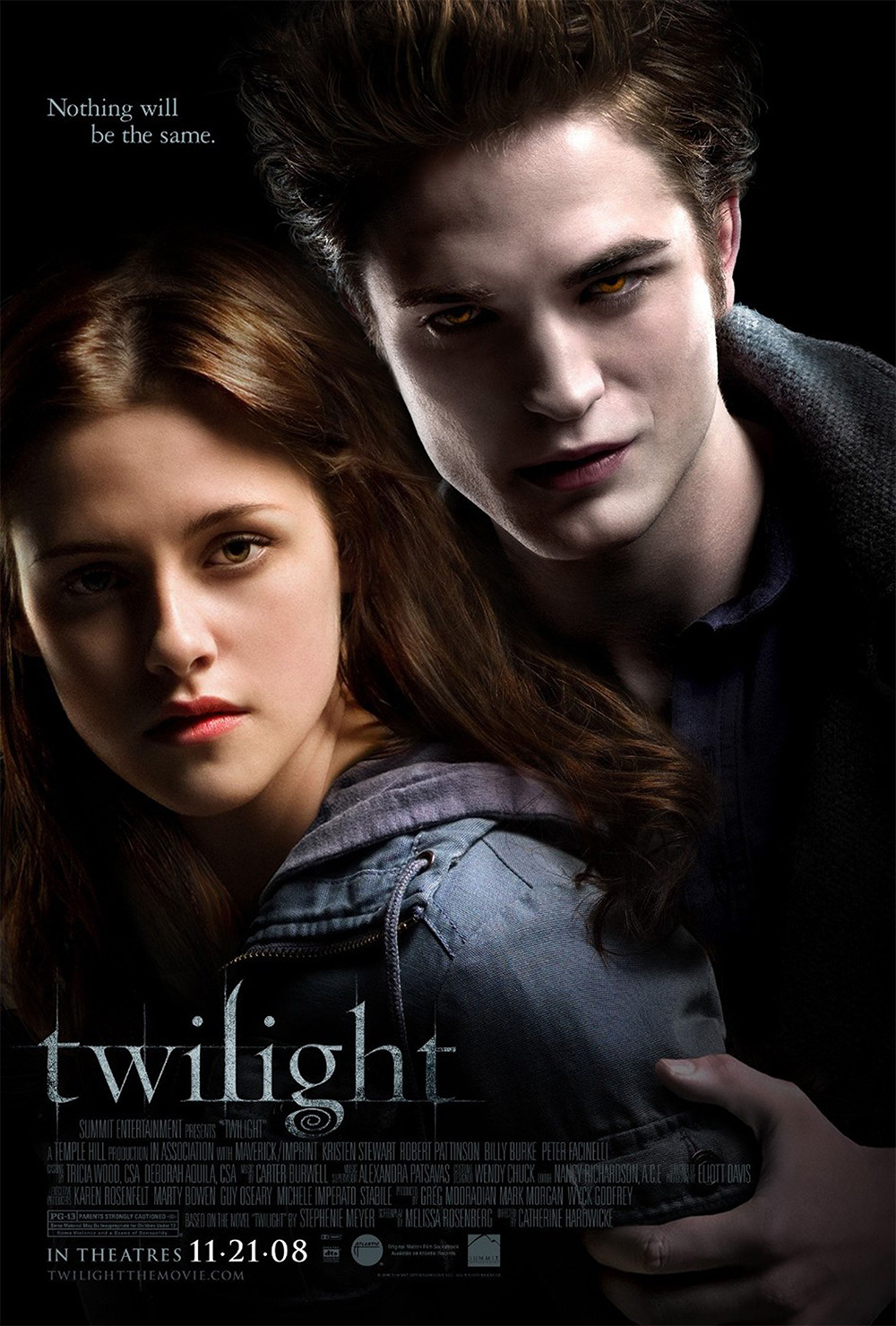 Editorial use only. No book cover usage.
Mandatory Credit: Photo by Moviestore/Shutterstock (2296152d)
TWILIGHT (2008)
 Kristen Stewart, Robert Pattinson
Twilight - 2008