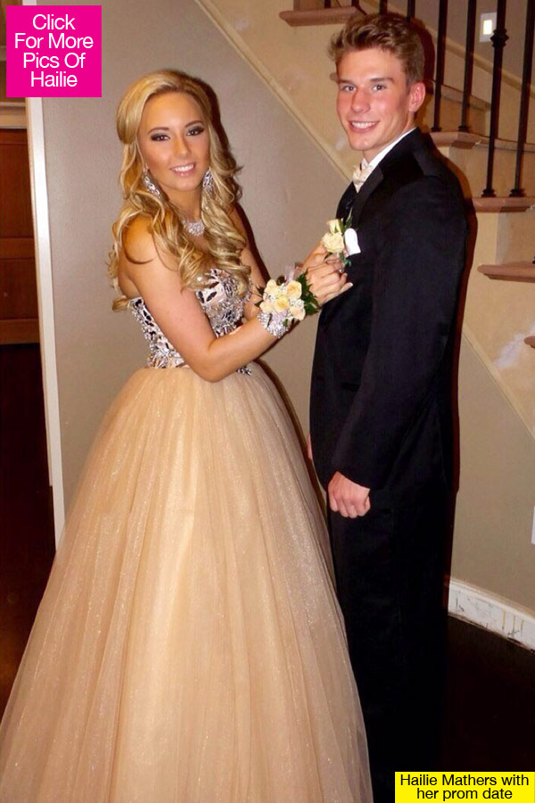 Hailie Mathers Prom Photo