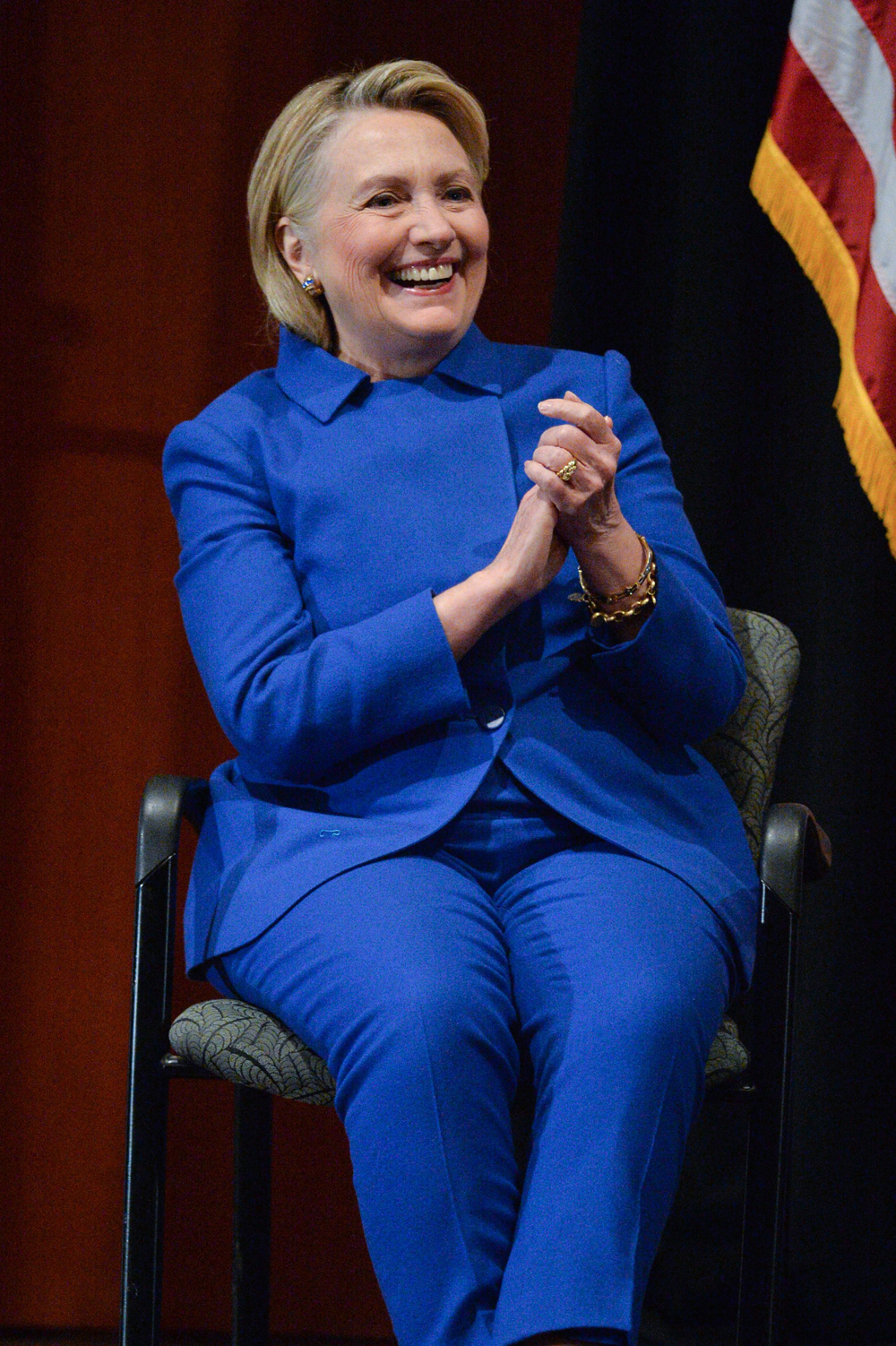 Hillary Clinton speaks about Reproductive Justice at Barnard College in New York.
Reproductive Justice Agenda, New York, USA - 07 Jan 2019