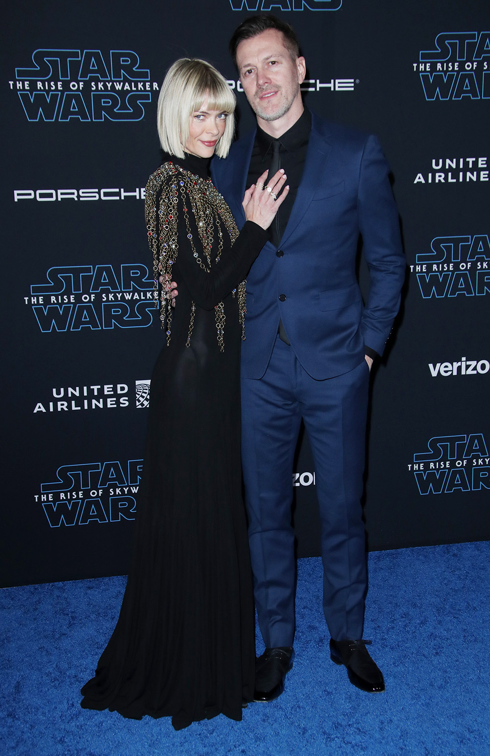 Jaime King and with husband Kyle Newman'Star Wars: The Rise of Skywalker' film premiere, Arrivals, Los Angeles, USA - 16 Dec 2019