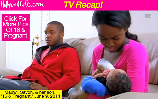 16 and Pregnant Savon Abortion