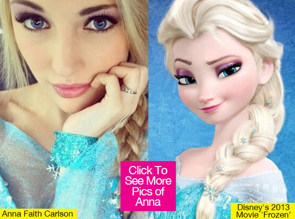 Real Life Princess Elsa Frozen