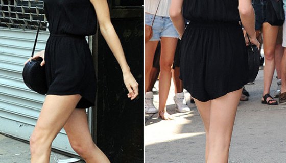 Taylor Swift Black Bra Photo New York City