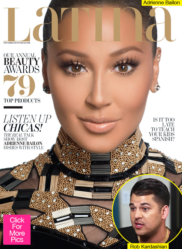 Adrienne Bailon Disses Rob Kardashian