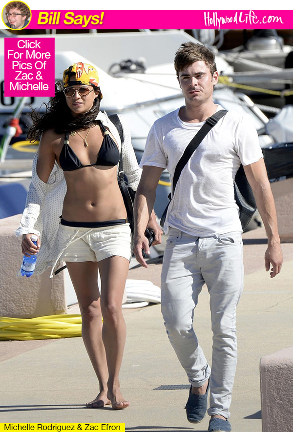 Zac Efron Michelle Rodriguez Together