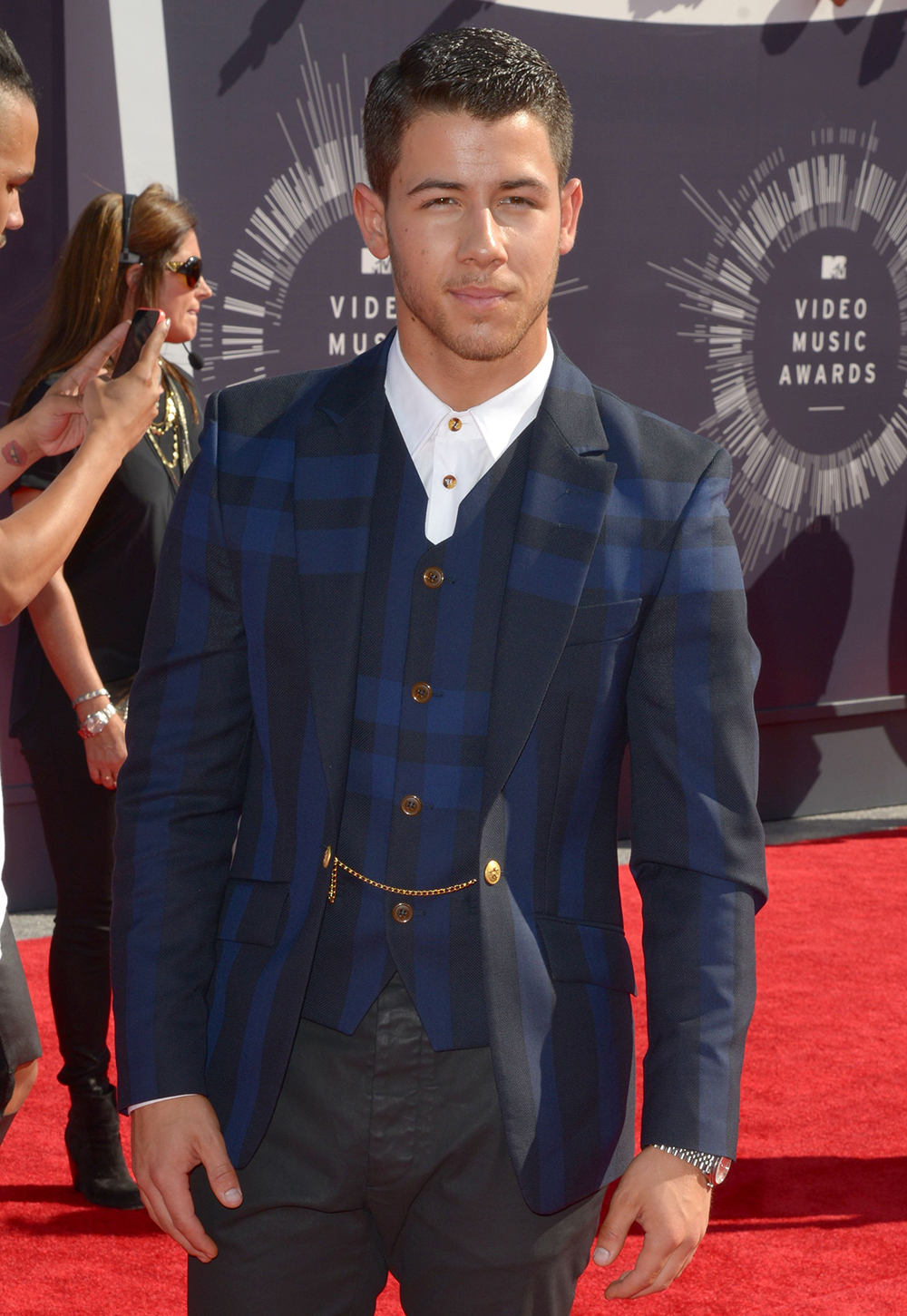 Nick Jonas
MTV Video Music Awards Arrivals, Los Angeles, America - 24 Aug 2014